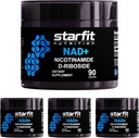 STARFIT - Nicotinamide D- Riboside, Nicotinamide Riboside untuk Pendukung NAD + Tingkat, Fokus dan Energi Suplemen, Metabolisme Mendukung Nicotinamide Ribside NAD Suplemen, 360 Kapsul