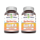 Amazing Formulas Berberine 10000mg Per Serving Capsules Suplemen 124; Non GMO 124; Gluten Free Alav14; Made in USA (120 124; 2 Pack)