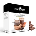 Protein Tinggi Protiwise Minum Mix 124; Cokelat 124; Calorie rendah, Low Fat, Gula Rendah, Keto Friendly 124; 7 / Box