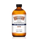 Sovereign Pro-strength Bio- Active Copper Hydrosol - Bioavailable Copper Liquid Suplement Supplement Suppplement Supppples untuk Orang dewasa & Anak-Anak w / Silver Hydropol untuk Rambut, Kulit, & Nails, 30plm - 8 fl oz (237mL)