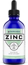 FWS Liquid Zinc Suplement for Men Women Kids, Organic None-GMO Vegan, Ionic Zinc Sulfate Drops, Imune System Boost Heally Skin Dukung Overall Wellness, 60 Day Supply, 4 oz