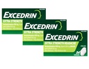 Excedrin Ekstra Kekuatan - 24 Caplets, Paket 3