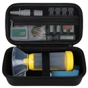 Kasus Elonbo Carrying untuk Astma Inhaler, Inhaler Spacer untuk Anak-anak dan Dewasa, Masks, Inhaler Holder Astma Travel Organize, Pocket Fits Allergy Meds, Ventollin Inhaler, Black (Kasus Hanya)