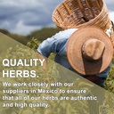 Evergreen Herbs Muicle Capsules, 450 mg 90 Capsules - Justicia Spicigera, Desert Honeysuckle, Fickracker Bush, Moyotli, Trompetilla - Tamper Provice Seal Seal to Ensure Freshness.