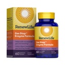 Renew Life Adult-Based Enzyme Suplement - Gas Stop Enzyme Formula, Dariy Free - 60 Vegetarian Capsules