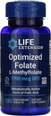 Ekstensi Hidup Teroptimasi Mengalir L- Methylfolat 1000 mcg tablet Vegetarian 2 Pack