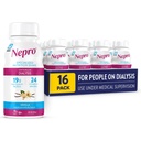 Nepro Nutrition Shake for People on Dialysis, 19g Protein, 420 Kalori, Vanilla, 8 fl oz, Pack of 16