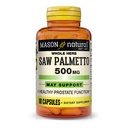 MASON NATURAL Saw Palmetto 500 mg, Support Prostate Health & Urinary Fungsi, 90 Capsules