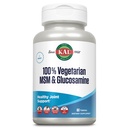 KAL 100% MSM Vegetarian & Glucosamin - Dukungan Bersama Sehat - Glukoshamine dan MSM Suplemen - Dibuat Tanpa Shellfish - Lab Diverifikasi - Jaminan 60 Hari - 60 Pelayan, 60 tablet