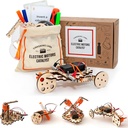 Robotics Engineering Kit 124; Dirancang oleh Scientians 124; 50 Plus Parts 124; 10 Plus Proyek SteM untuk Anak 8 sampai 12; Pelajari Elektronik, Ilmiah Kreatifitas, Grit 124; DIY Inventor Toy Gift