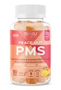 SuKU Vitamin - PMS Gummy Tambahan dengan Chasteberry untuk Relieve PMS dan Menopause Peach Mango Gummies (50 Count)