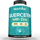 Nutrivein Zinc Quercetin Combined Suplement - Enhanced- Absorpsi Quercetin dengan Zinc for Respiratory, Cardio, Imune, & Full-Body Support - Maximum Bioavability