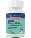 Relief Allergy - Fexenadine HCI 180 mg - 24 Hour Noowsy Antihistamin - Sneezing - Runny Nose - Itchy Eyes, Nose & Throat - Allergy Relief Tablet - 100 Count