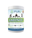 PURE Amino + Drink Mix, Fruit Splash, 9 Estium Acids, L-Arginine, L-Citrulline, 501g, 30 Servis, Premium Wellness Suplemen