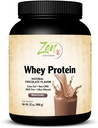Suplemen Zen - Organik Grass Fed Protein 19g Per Serving Keto Friendly - Chocolate 32 Oz- Powder
