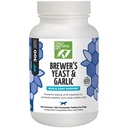 Hanya Yeast & Garlic Chewables Natural Flea & Tick Prevention for Dogs - Dibutakan dengan B Vitamin - Promotes Healthy Skin & Coat - 300 Count Tablet