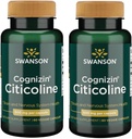 Swanson Cognizin 1.000 Miligram 60 Veg Capsules (2 Pack)
