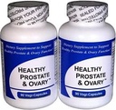 Prostate dan Ovary yang sehat - (2 Botol Berisi jumlah 180 Vegi- Kapsul) - konsentrasi Herbal Blend -dengan Crinum Latifolium, Vegan Kosher Caps. Prostat Herbs untuk Dukungan Optimal *