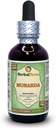 Monarda (Monarda Didyma) Glycerite, Organic Dry Herb Alcohol- Four Liquid Extract (Nama merek: HerbalTerra, Proughtly dibuat di USA) 2 fl.oz (60 ml)