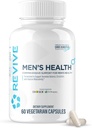 Revive MD DIM Supplement for Men - Supports Hormone Keseimbangan, Seksual & Prostat Healthy Testosteron & Estrogen Levels with Ashwagandha & Green Tea (60 Vegetarian Capsules, 30 Pelayan)