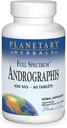 Planetary Herbals Full Spectrum Andrographis 400mg - Ayurvedic Herb - 60 tablet