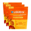 Infus Liquid I.V. £Hydration Multiplier + Imuniune Dukungan-Mango Passionfruit 124; Electrolite Powder Minum Mix 126; 3 Pack (42 Serbu)