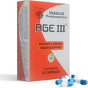 Umur III - Prokate Kesehatan Alam Formula - Serenoa Repens, Pygeum Africanum, Cucurbita Pepo Campuran untuk BPH Relief - Enlarged Prostate