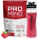 Promino ® Escent Amino Acid Muscle Drink - 2X More Effective Than Whey - NSF Disahkan untuk Sport - Sugar- Free Recovery Fuel - Raspberry, 30 Servings