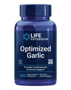 Life Extension Optimated Bawang putih, standardisasi Capsules for Heart Health, Imune Support, Gluten- Free, Non-GMO, Vegetarian, 200 Capsules