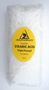 Steric Acid Vegetable Triple Pressed Cosmetic Grade Pastilles Beards 100% Pure by H & B Oils Center (8 oz)