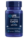 Ekstensi Hidup Super Ubiquinol CoQ10 dengan PQQ, koenzim Q10, pyrrrroloquinoline Quinone, Suplemen Kesehatan Jantung, Maksimum Absorpsi, 100 mg, Non- GMO, Gluten- Free, 30 softgels