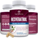 Suplemen Resveratrol TRUTHICS 1200mg - Jepang Knotweed Capsules - High Potency Trans Resveratrol Nuttrationary Suging, Vibrant Skin & Imune Health - 60 Vegan Capsules