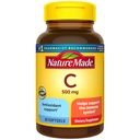 Nature Made Vitamin C 500 mg, Dietary Vitamin C Suplemen untuk Imune Dukungan, 60 Softgels, Supply 60 Hari