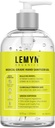 Medical Hand Sanitizer Gel - 97% Organik 124; 70% USP Ethyl Alkohol 124; Moisturizing Aloe + Hyaluronic Acid 124; sengaja dibuat di USA 124z Botol dengan Pompa