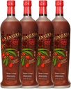 Young Living NingXia Red Antioxidant Drink 124; 25.35 lf oz 124; Superfruit Supplies dengan Wolfberry, Blueberry, Pomegranate, Orange, Lemon & Yuzu Estives Oils 124; 4 Pack