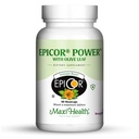 Epikor Power by Maxi Health: EpiCor with Olive Leaf Extract - Processed Brewer 's Yeast - 60 Vegetarian Capsules - Kosher