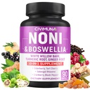Noni Capsules dengan Boswellia, White Willow Bark, Turmeric, Ginger Root dan More - 90 Capsules selama 3 Bulan Supply