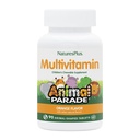 Natuture Plus Animal Parade Multivitamin - Orange Flavor - 90 Animall-Shaped Tablet - Promotes Kesehatan & Well- Menjadi - Vegetarian, Gluten Bebas - 45 Hamba