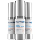 Serum Eye (15ml) Treatment Undereye untuk Lingkaran Gelap, Crow 's Feet & Bags - Serum for All Skin Type - Anti- Aging Under-eye Cream - Mengurangi Kesucian - Untuk Penggunaan Waktu & Malam - 3 PRACK