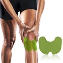 ishancare Knee Patches - 24 Count Warming Herbal Plaster Maximum Strength Heat Patches, 8 Hours Deep Heating Expaness Streness Soreness Soothing Patch for Knee, Back, Neck, Shoulder
