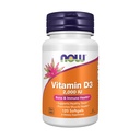 Sekarang Suplemen Makanan, Vitamin D- 3 2.000 IU, Potensi Tinggi, Dukungan Structural *, 120 Softgels