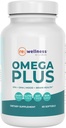Menyalakan Wellness oleh JJ Virgin 124; Omega Plus 124; High- Dose Fish Oil Suplement (Support):