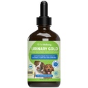 Pet Wellbeing Urinary Gold for Dogs - Vet- Formulated Multi- Herb Trakt - Bladder Health & Urinary System Wellness - Holistic Dog Suplemen - Liquid Formula 4 oz (118 ml)