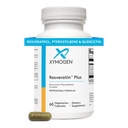 XYMOGEN Resveratin Plus - Paten Pterostilbene + Trans- Resveratrol dengan Suplemen Antioksidan Quercetin untuk Prom Cardiovascular + Cellular Kesehatan, Penuaan sehat, Dukungan Imune (60 Capsules)