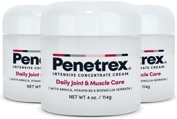 Penetrex Bersama dan Terapi Muscle - Kompas Sothing untuk Kembali, Neck, Hands, Feet - Premium Whole Body Gosok dengan Arnica, Vitamin B6 MSYM & Boswellia - 4oz Cream (3 Pack)