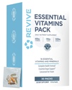 Revive MD Espamin Packs for Women & Men, Vitamin Pack Daily Nutrient Suplement - Traveler Multivitamin Packet with Arjuna & Turmeric Extract Heart, Joint, & Organ Health