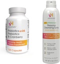 VH Esensial Progories dengan Pregren dan Cranberry Feminine Suplement Kesehatan - 120 Capsules dan Personal Cleansing Semple Bundle