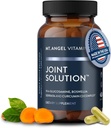 Vitamin malaikat - Solusi Gabungan - Kompleks Curcumin C3, Turmeric, Tumeric, Curcumin Turmeric, Tambahan Dukungan Bersama, Tumeric dan Ginger, Suplemen Turmeric, Glucosamin, Collagen - 60 Caps