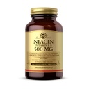 Solgar Niasin (Vitamin B3) 500 mg, 100 Vegetable Capsules - Energy Metabolisme - Non-GMO, Vegan, Gluten Free, Dairy Free, Kosher - 100 pelayan