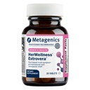 Metagenics HerWellness Estrovera - All- Natural, Hormone- Free Perimenopause & Menopause Dukungan - for Hot Flashes, Menopause Relief, Night Sweats - Gluten-Free - Vegetarian